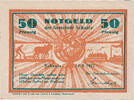 Deutschland 50 Pfennig Geldschein, Schaala, Eglise, 1921 UNZ- Mehl:1170.1 -