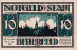 Deutschland 10 Pfennig Geldschein, Bitterfeld, ferme, UNZ-, Mehl:111.1 -