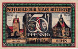 Deutschland 50 Pfennig Geldschein, Bitterfeld, route, UNZ-, Mehl:111.1 -