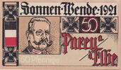 Deutschland 50 Pfennig Geldschein, Sonnen, personnage, 1922 UNZ- Mehl:1047.5 -