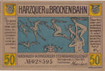 Deutschland 50 Pfennig Geldschein, Wernigerode 50 Pfennig personnage 1921 UNZ- Mehl:1406.1 -