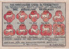 Deutschland 50 Pfennig Geldschein, Eisenach, calendrier, UNZ- Mehl:319.1 -