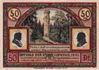 Deutschland 50 Pfennig Geldschein, ilmenau, place, UNZ-, Mehl:643.3 -