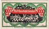 Deutschland 1000 Mark Bielefeld, 1922-12-15, UNZ-, Seide, Grabowski:59a -