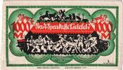 Deutschland 1000 Mark Bielefeld, 1922-12-15, UNZ-, Seide, Grabowski:59b -