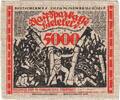 Deutschland 5000 Mark Bielefeld, 1923-02-15, UNZ-, Leinen, Grabowski:67a -