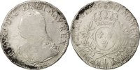 Frankreich Ecu Münze, Louis XV, Écu aux branches d'olivier, Bayonne -