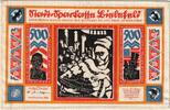 Deutschland 500 Mark Bielefeld, 1923-07-01, UNZ-, Leinen, Grabowski:74b -