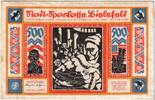 Deutschland 500 Mark Bielefeld, 1923-07-01, UNZ-, Leinen, Grabowski:74a -