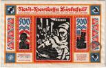 Deutschland 500 Mark Bielefeld, 1923-07-01, UNZ-, Leinen, Grabowski:73a -