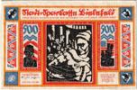 Deutschland 500 Mark Bielefeld, 1923-07-01, UNZ-, Leinen, Grabowski:72b -