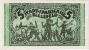 Deutschland 5 Millionen Mark Bielefeld, 1923-08-11, UNZ-, Leinen, Grabowski:80 -