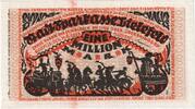 Deutschland 1 Million Mark Bielefeld, 1923-08-11, UNZ-, Leinen, Grabowski:78 -
