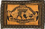 Deutschland 10 Goldmark Bielefeld, 1923-12-15, UNZ-, Samt, Grabowski:112c -