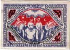 Deutschland 50 Mark Bielefeld, 1922-04-02, UNZ-, Seide, Grabowski:43b -