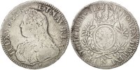 Frankreich Ecu Münze, Louis XV, Écu aux branches d'olivier -