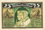 Deutschland 25 Milliard Mark 1923-10-25, VZ+ -
