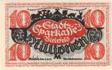 Deutschland 10 Millionen Mark Bielefeld, 1923-09-09, UNZ- -