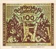 Deutschland 100 Milliarden Mark Bielefeld, 1923-02-15, UNZ- -