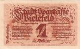 Deutschland 1 Goldpfennig Bielefeld, 1923-11-08, SS -