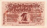 Deutschland 1 Goldpfennig Bielefeld, 1923-11-08, UNZ- -