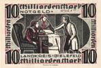 Deutschland 10 Milliarden Mark Bielefeld, undated (1923), UNZ- -