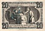 Deutschland 20 Milliarden Mark Bielefeld, 1923-10-25, VZ -