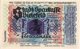 Deutschland 1.05 Goldmark Bielefeld, 1923-11-08, UNZ-, Grabowski:95 -