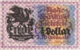 Deutschland 2.10 Goldmark Bielefeld, 1923-11-08, UNZ- -