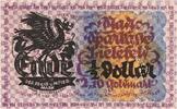 Deutschland 2.10 Goldmark Bielefeld, 1923-11-08, UNZ- -