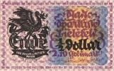 Deutschland 2.10 Goldmark Bielefeld, 1923-11-08, UNZ- -
