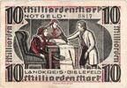 Deutschland 10 Milliarden Mark Bielefeld, 1923-10-25, S -