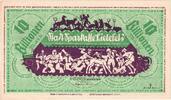 Deutschland 10 Billionen Mark Bielefeld, 1922-12-15, VZ+ -