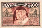 Deutschland 100 Milliarden Mark Bielefeld, 1923-10-25, SS -
