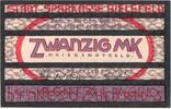 Deutschland 20 Mark Bielefeld, 1918-11-01, UNZ- -