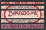 Deutschland 20 Mark Bielefeld, 1918-11-01, UNZ- -