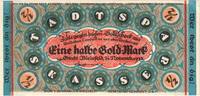 Deutschland 1/2 Goldmark Bielefeld, 1923-11-24, UNZ-, Grabowski:98 -