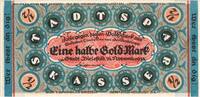 Deutschland 1/2 Goldmark Bielefeld, 1923-11-24, UNZ-, Grabowski:98 -