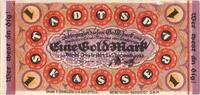 Deutschland 1 Goldmark Bielefeld, 1923-11-24, SS, Grabowski:99 -