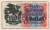 Deutschland 1,05 Goldmark Bielefeld, 1923-11-08, UNZ-, Grabowski:95 -