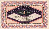 Deutschland 1 Mark Bielefeld, 1918-12-01, SS -