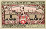 Deutschland 1 Mark Bielefeld, 1921-05-15, UNZ- -