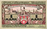 Deutschland 1 Mark Bielefeld, 1921-05-15, UNZ- -