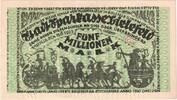 Deutschland 5 Millionen Mark Bielefeld, 1923-08-11, VZ -