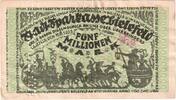 Deutschland 5 Millionen Mark Bielefeld, 1923-08-11, SS -
