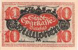 Deutschland 10 Millionen Mark Bielefeld, 1923-09-09, UNZ- -