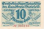 Deutschland 10 Goldpfenning Bielefeld, 1923-11-28, UNZ- -