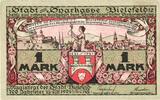 Deutschland 1 Mark Bielefeld, 1921-05-15, VZ, Grabowski:103.6b -