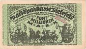 Deutschland 5 Millionen Mark Bielefeld, 1923-08-11, VZ -