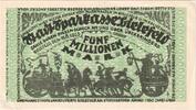 Deutschland 5 Millionen Mark Bielefeld, 1923-08-11, VZ+ -